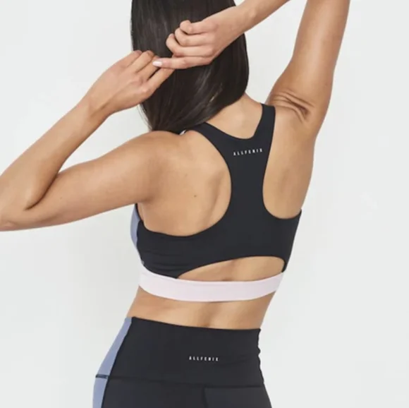 {All Fenix} Brand New Heidi Block Nude Sports Bra - Picture 3 of 9